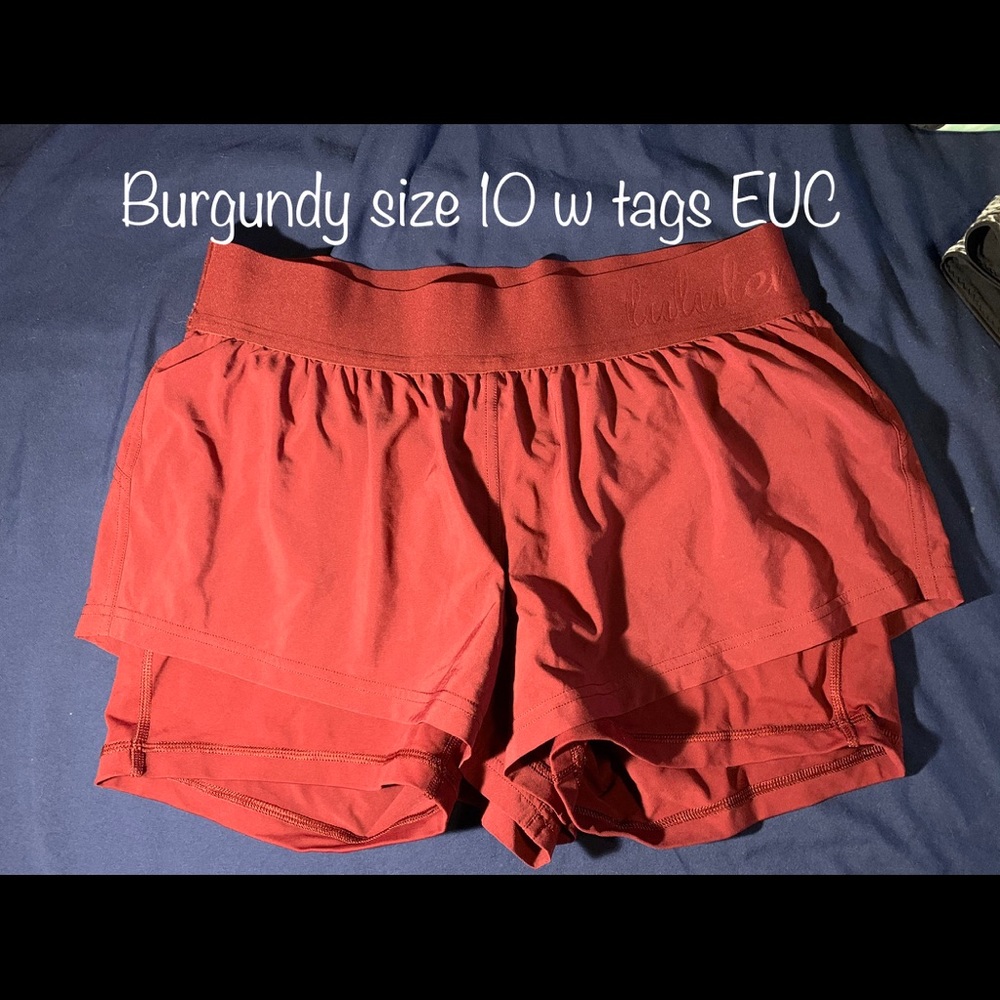 Lululemon shorts size 10